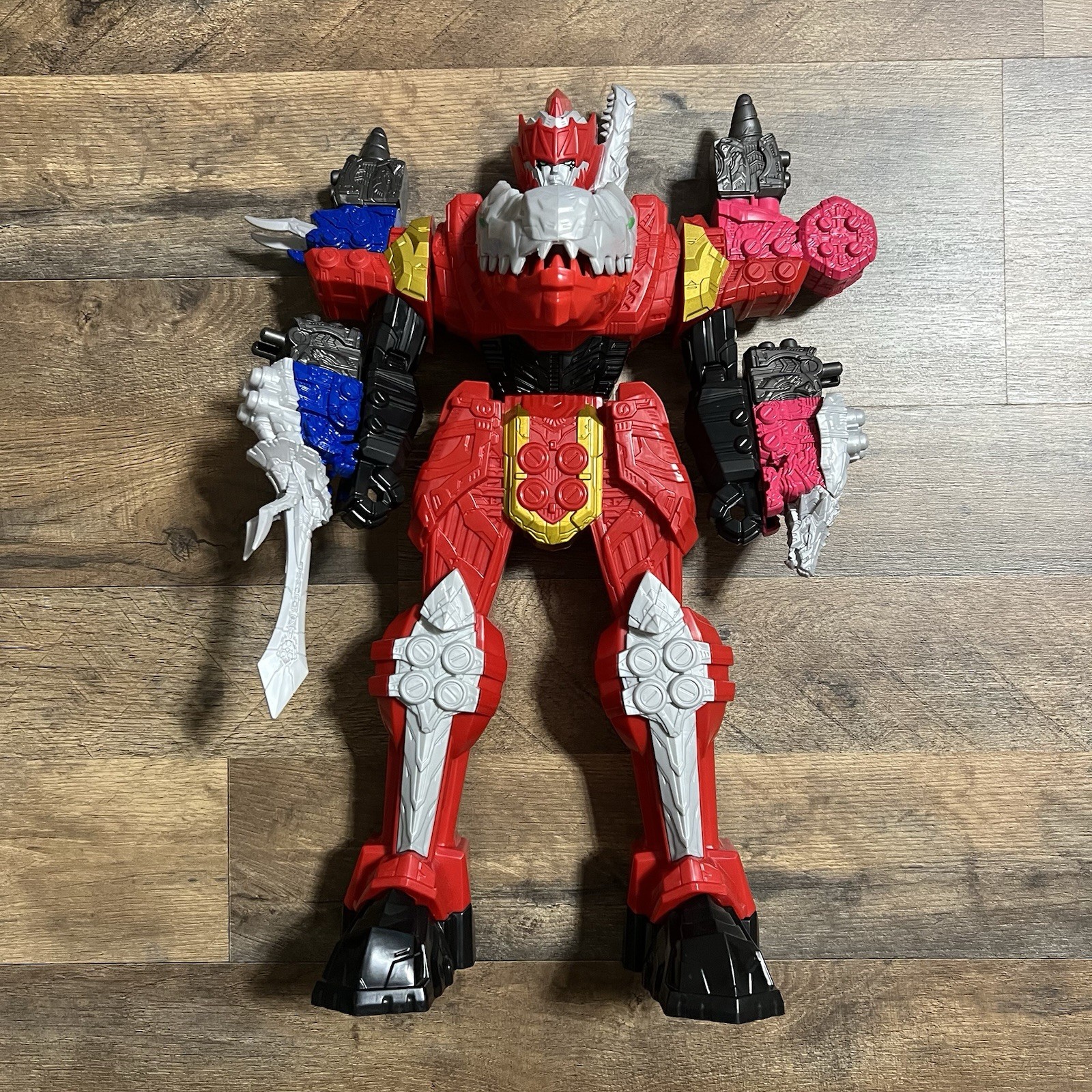 Modellino grande Power Rangers Dino Fury Megazord 20" 2021 Hasbro MMPR
