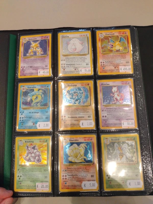 Lotto carte Pokémon