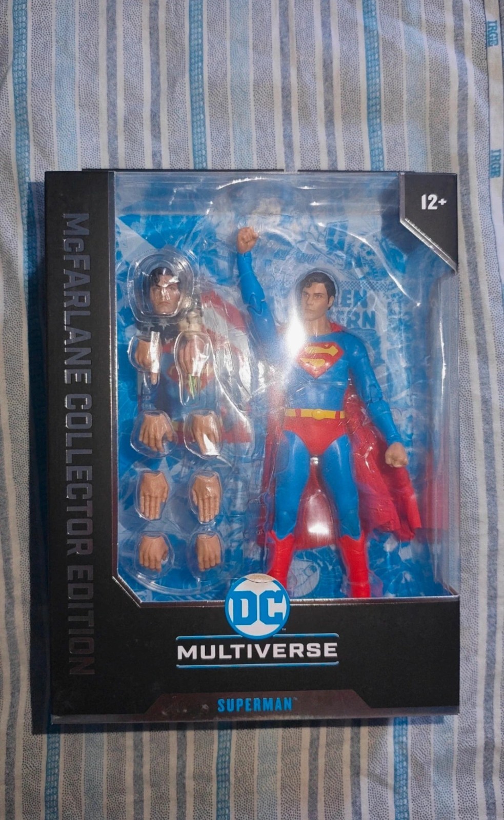 Action Figure Superman 1978 Christopher Reeve - McFarlane Collector Edition Rare