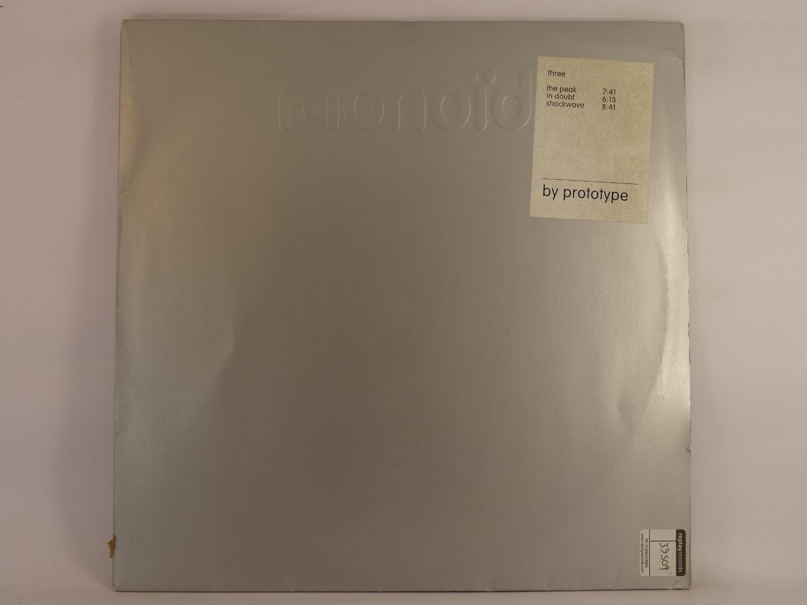 THREE THE PEAK (53) 3 Track Promo 12" Single including Picture Sleeve 