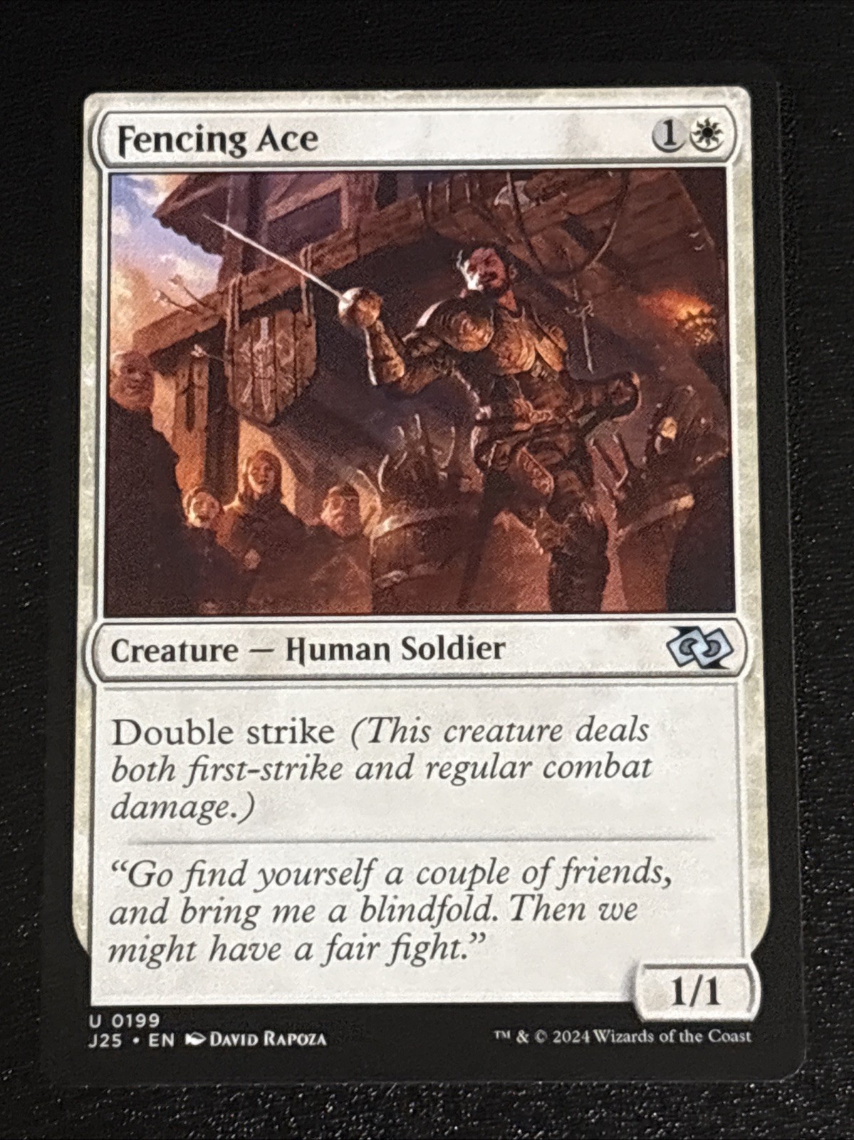 MTG Foundations Jumpstart Fencing Ace 0199 NM