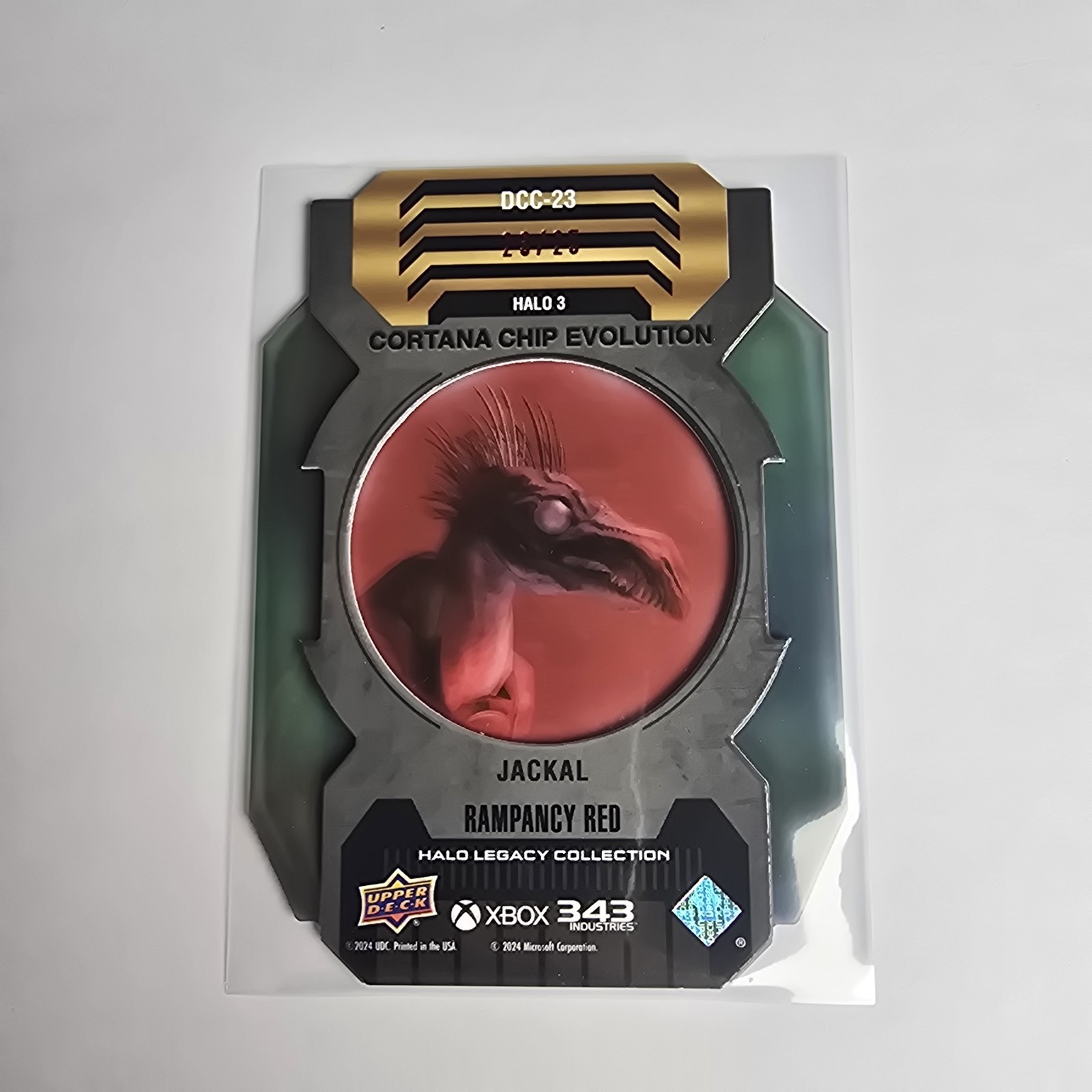 Upper Deck Halo Legacy Collection Cortana Evolution Jackal Rampancy 23/25