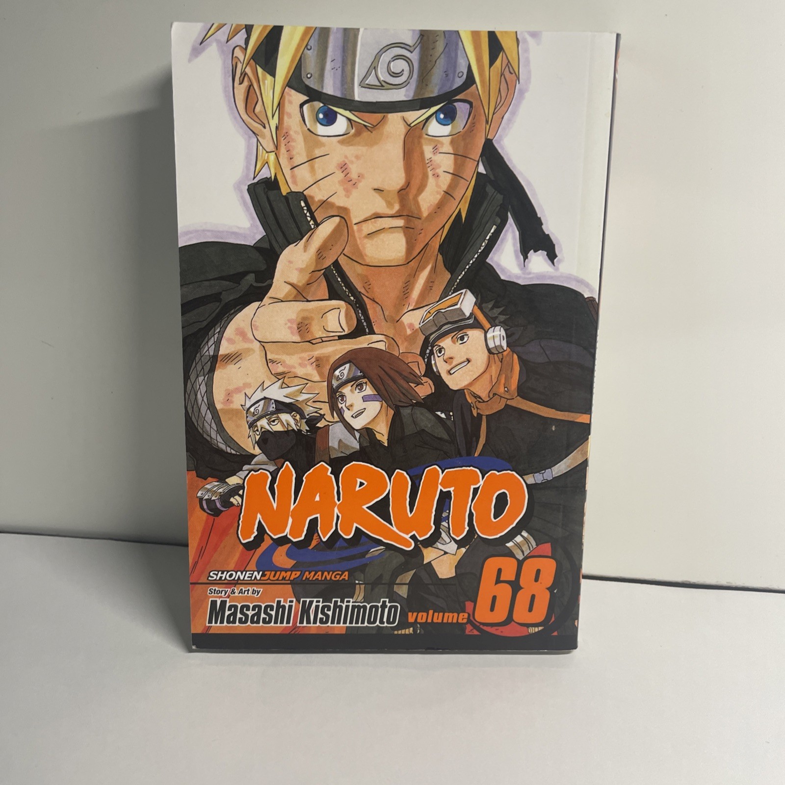 VIZ Media Naruto Manga Vol 68 TPB Inglese Masashi Kishimoto Uzumaki VEDI DISCO