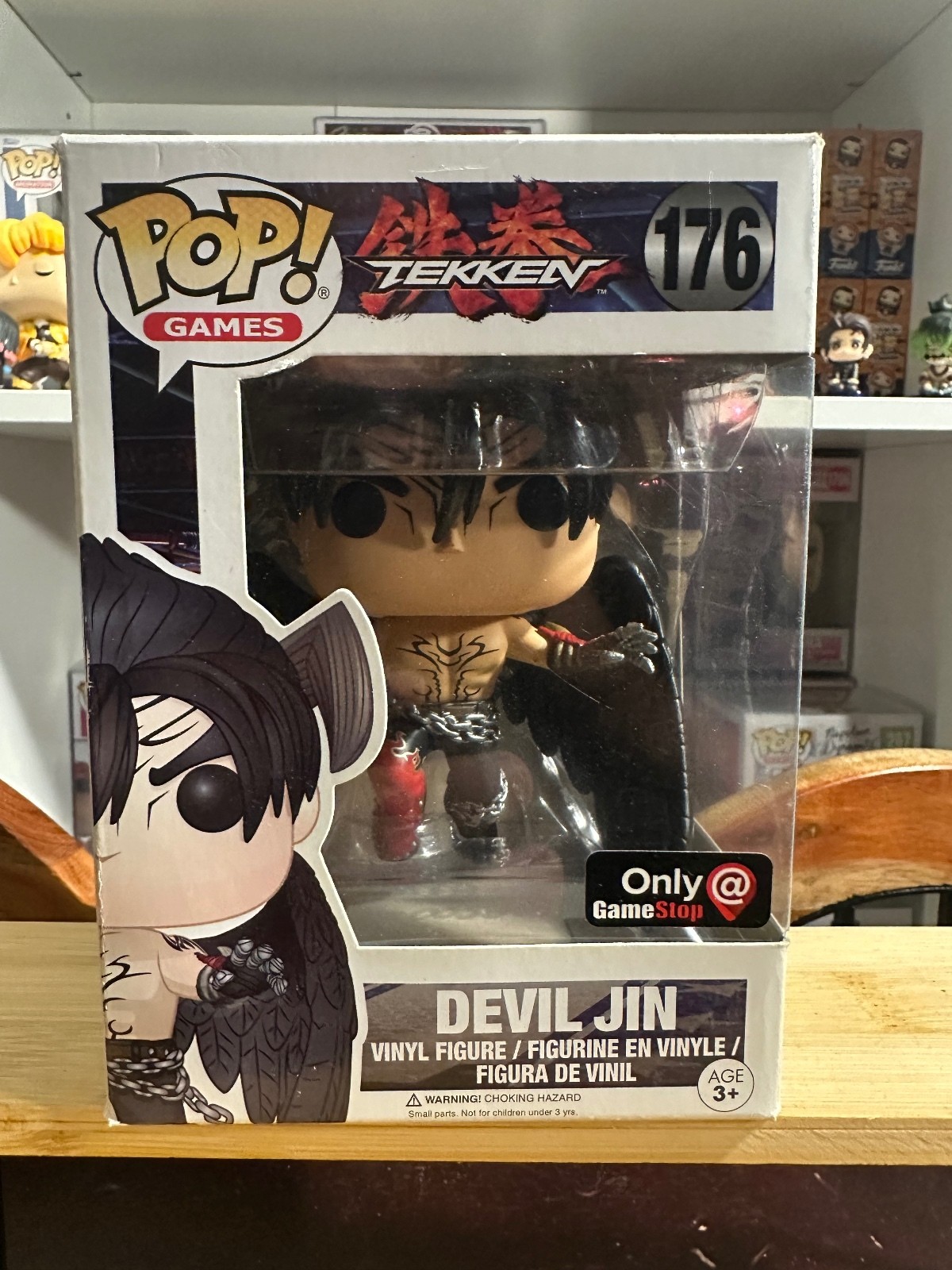 Funko Pop! Giochi Tekken Devil Jin Figura in Vinile #176