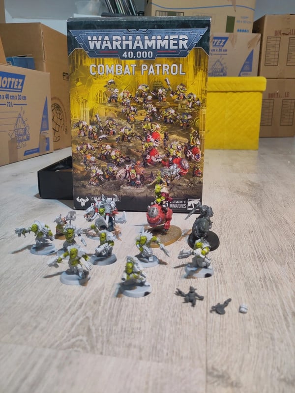 Orks patrouille Warhammer 40k