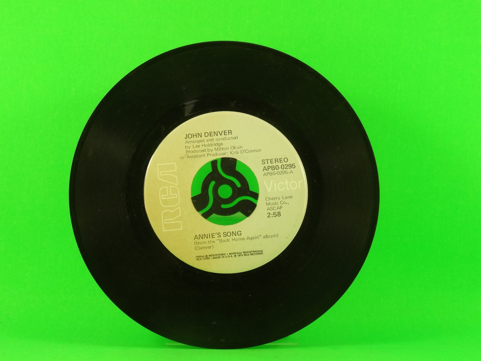 DENVER,JOHN ANNIE'S SONG (6) (137) 7" RCA