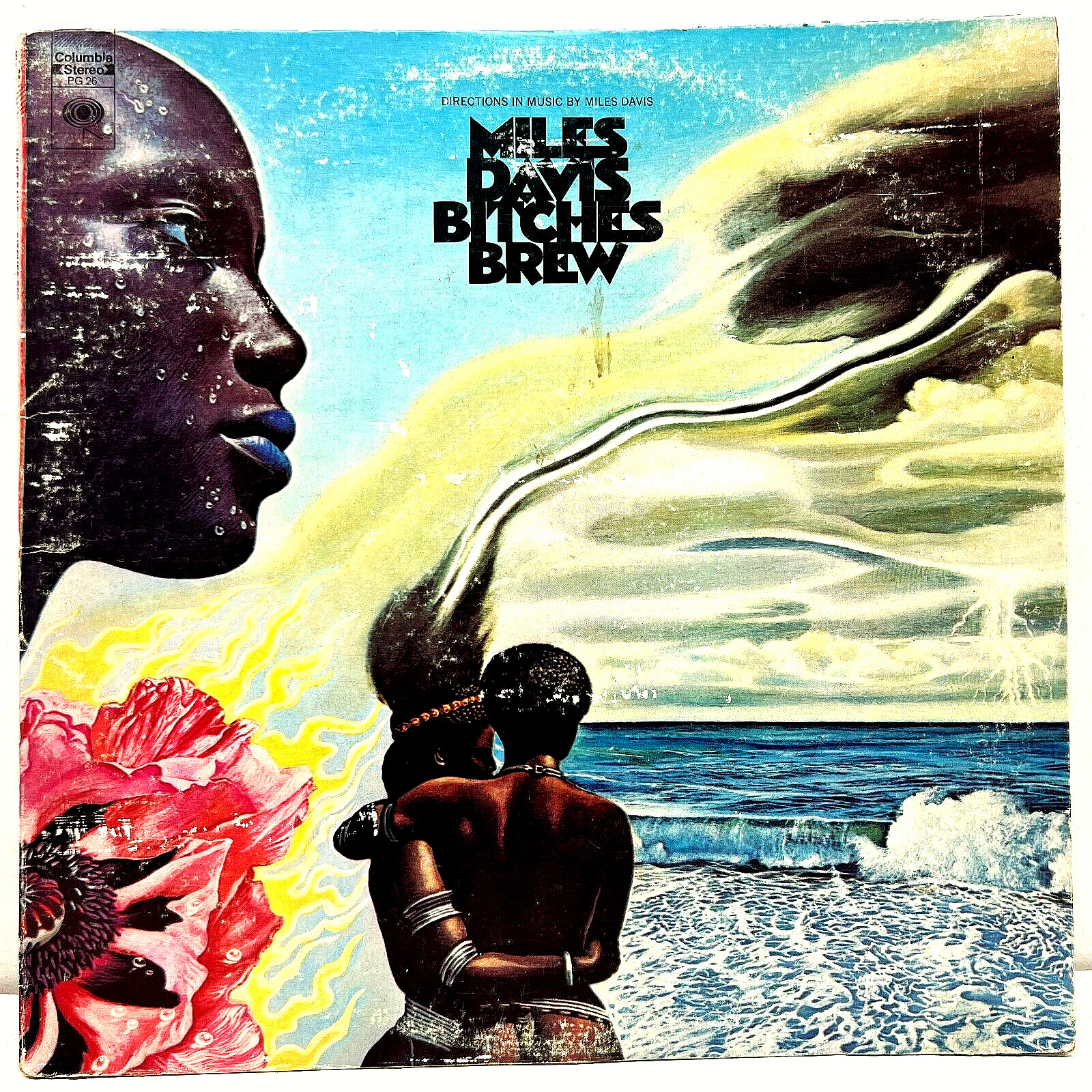 Miles Davis Bitches Brew 1970 Vinyl Columbia Records Repress