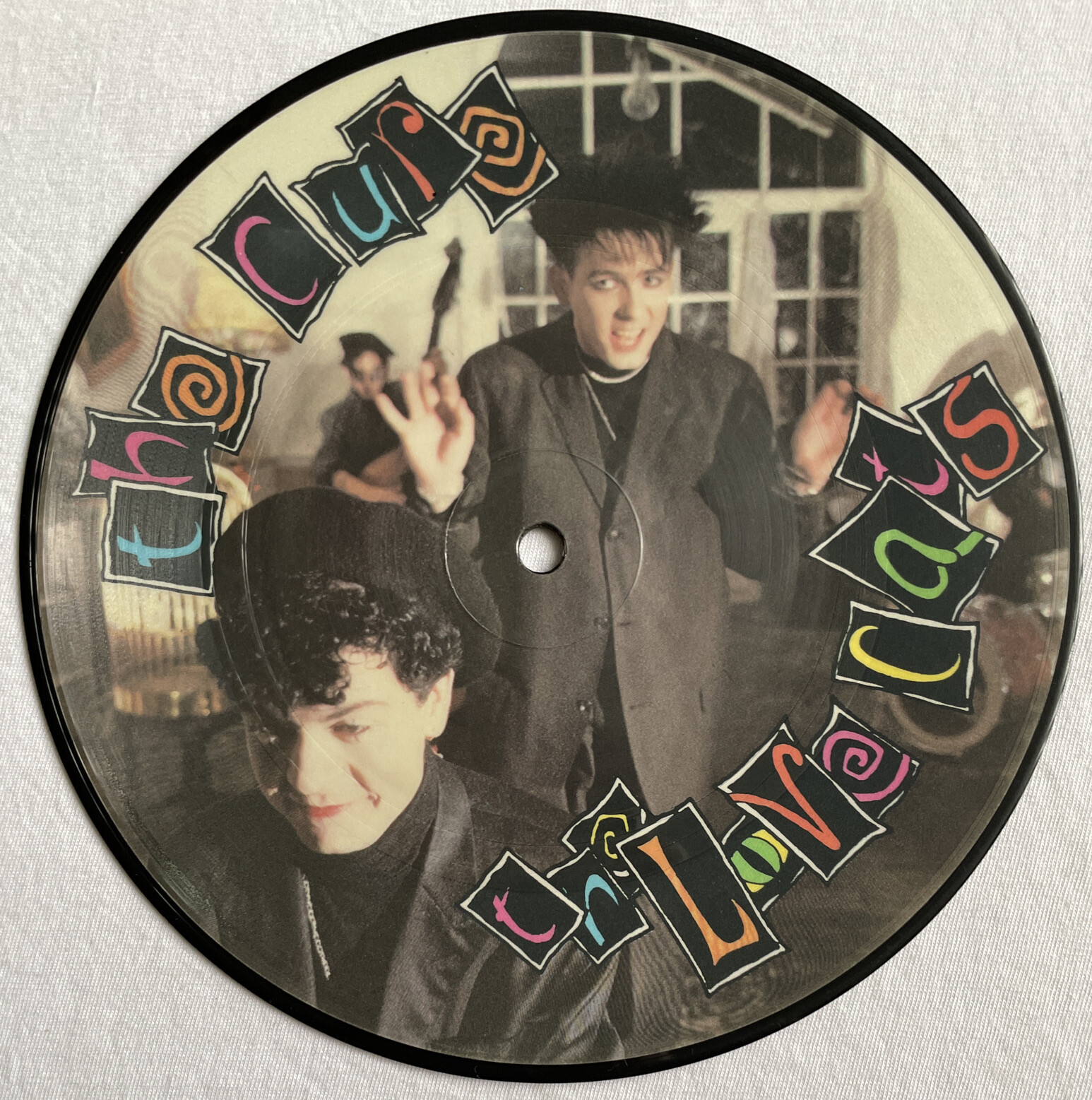 THE CURE - The Lovecats - Rare Original 1983 UK 7" Picture Disc (Vinyl Record)