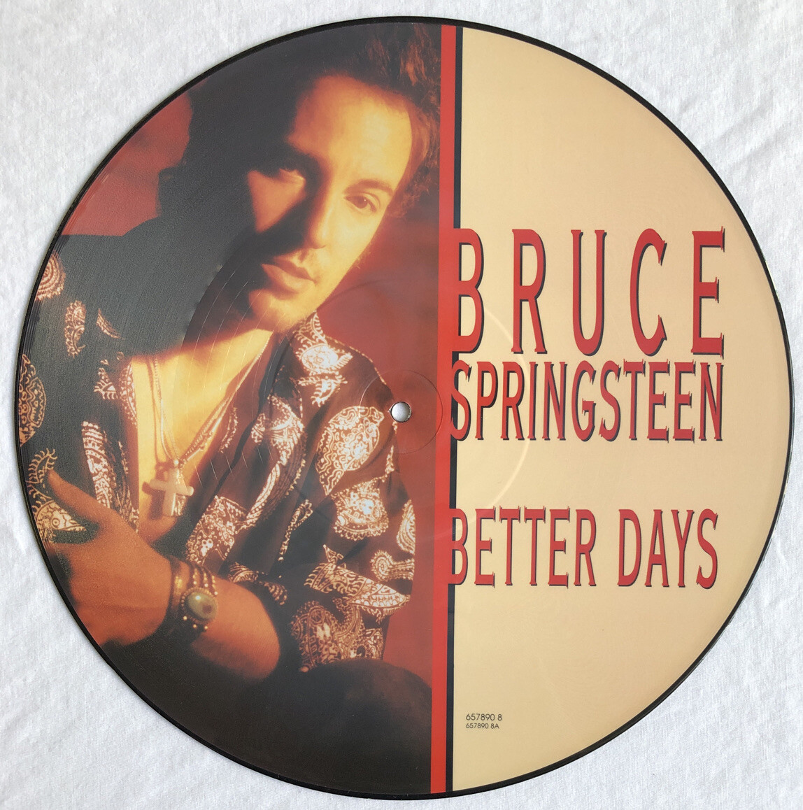 BRUCE SPRINGSTEEN -Better Days- Original UK 12” Picture Disc (Vinyl Record)