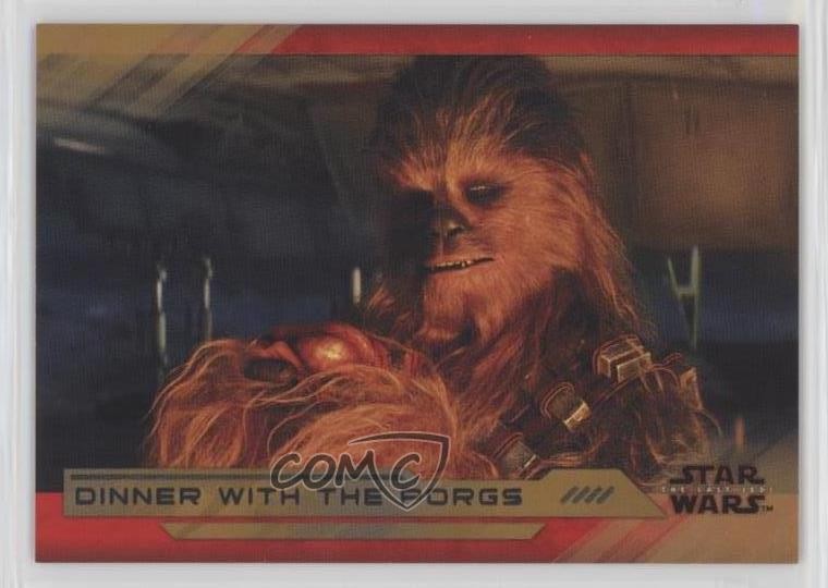 2018 Topps Star Wars: The Last Jedi Series II Bronze /99 Chewbacca #32 4r3