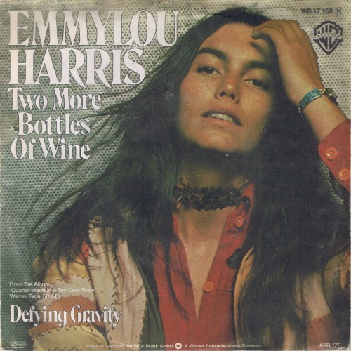 Emmylou Harris - Two More Bottles Of Wine (7", Single) (Near Mint (NM or M-)) -