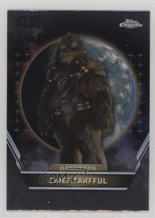 2024 Topps Chrome Star Wars Hyperspace Kashyyyk Chief Tarfful #2 2k3
