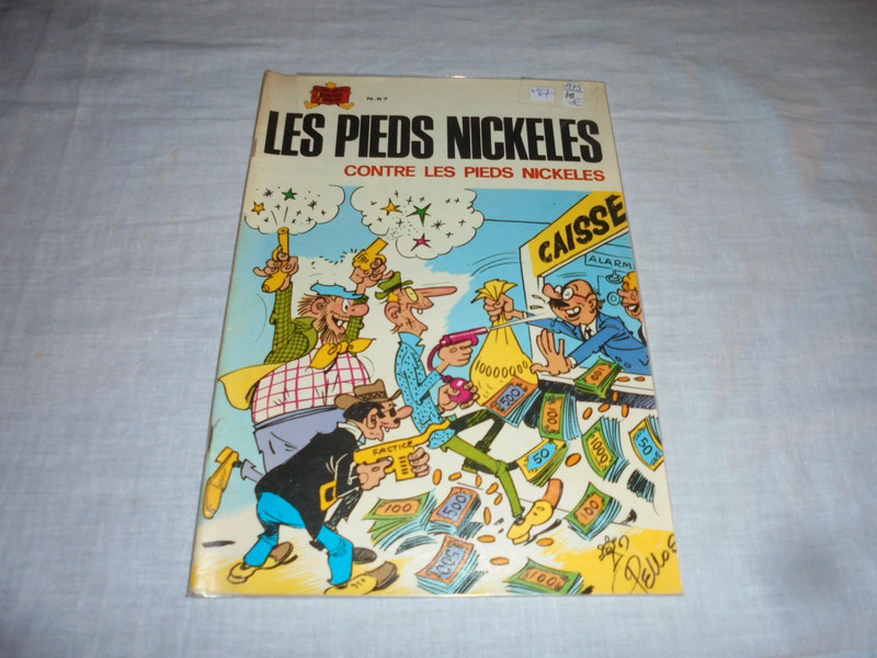 BD Les Pieds Nickelés 67 : Les Pieds Nickelés contre les Pieds Nickelés Editions SPE 1979 couvert