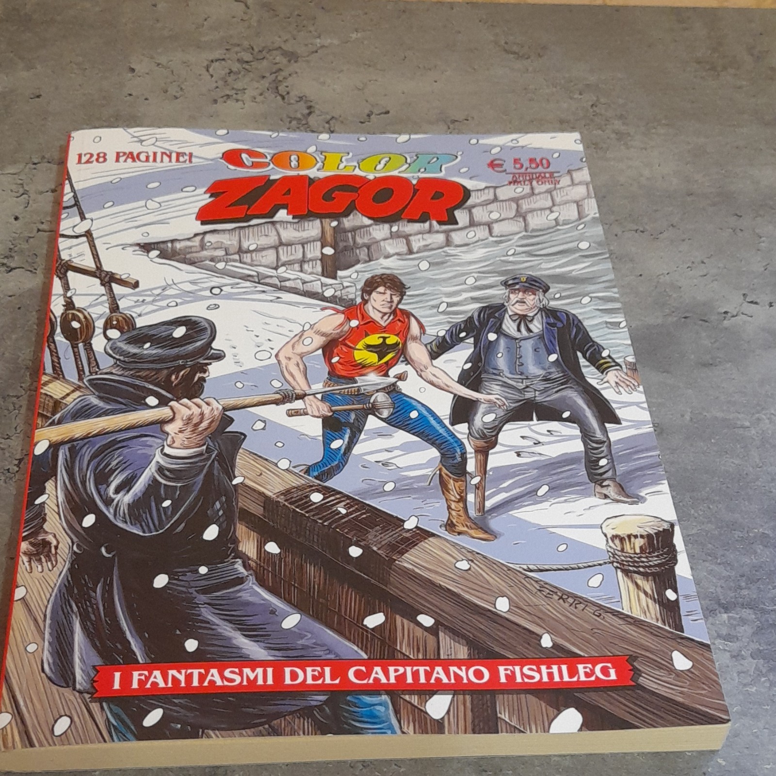 SERGIO BONELLI EDITORE COLOR ZAGOR ANNUALE 1 I FANTASMI CAP. FISHLEG 2013