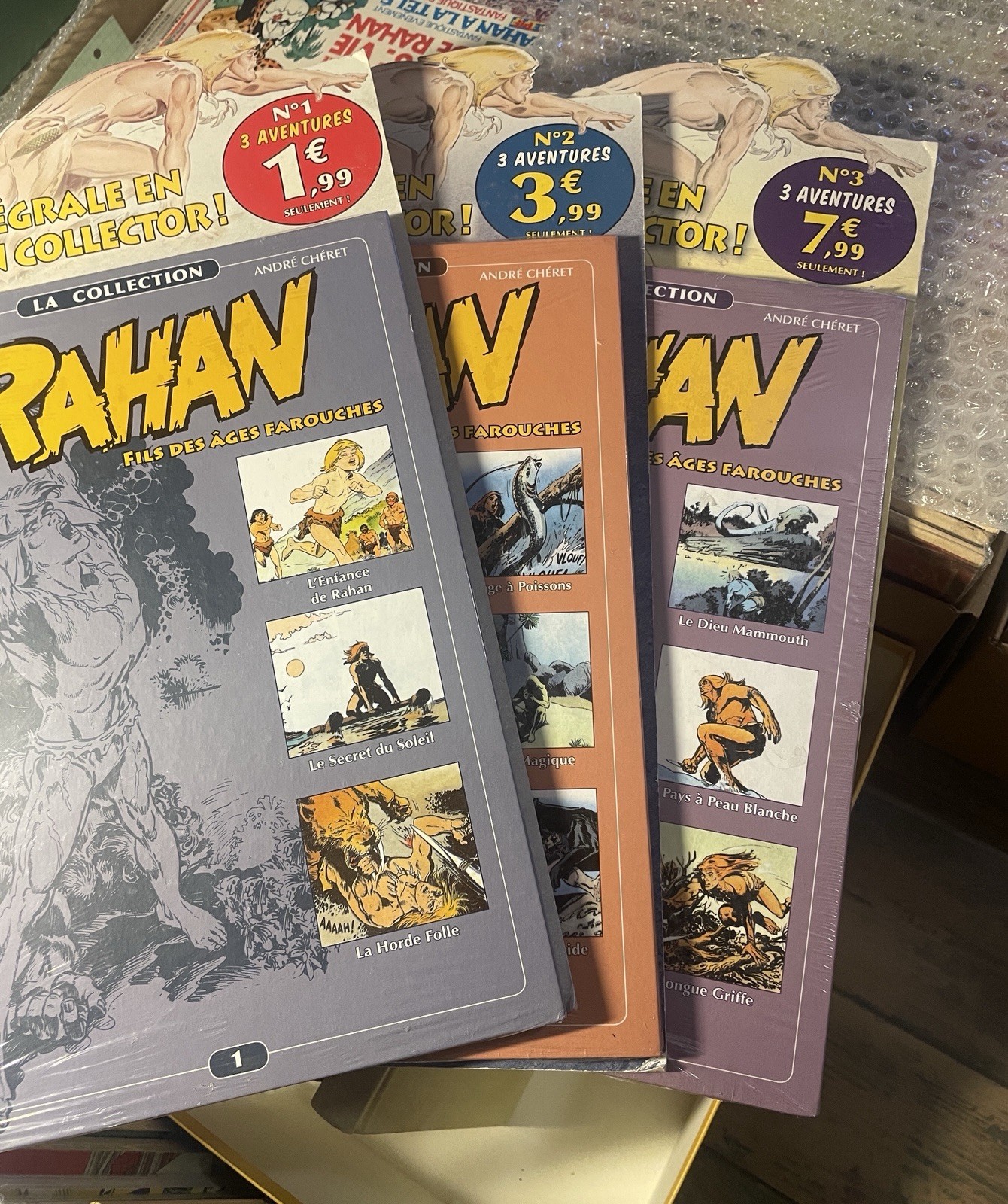 Altaya Rahan l’Intégrale édition collector lot albums n°1 à 3 FR 2021