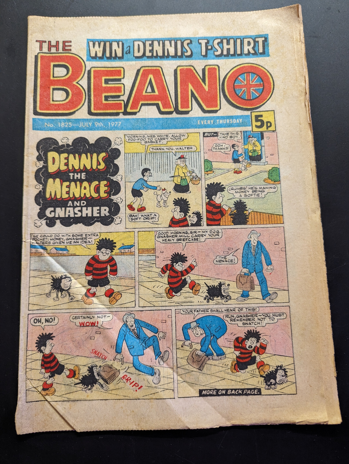 Beano Comic No 1825 July 9th 1977 