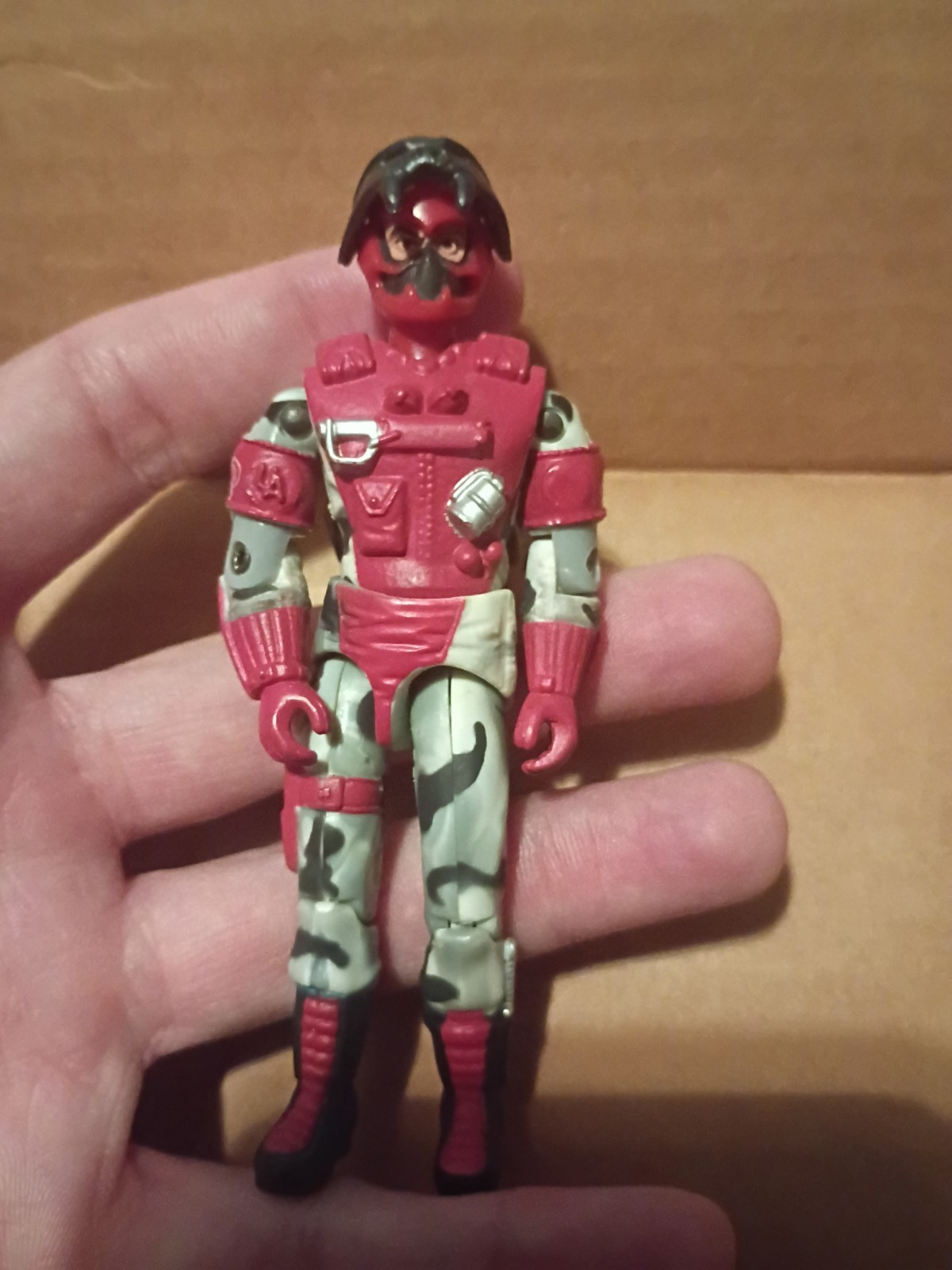 HASBRO 2002 GI JOE COBRA ALLEY VIPER V6 C9 ACTION FIGURE w/ BACKPACK