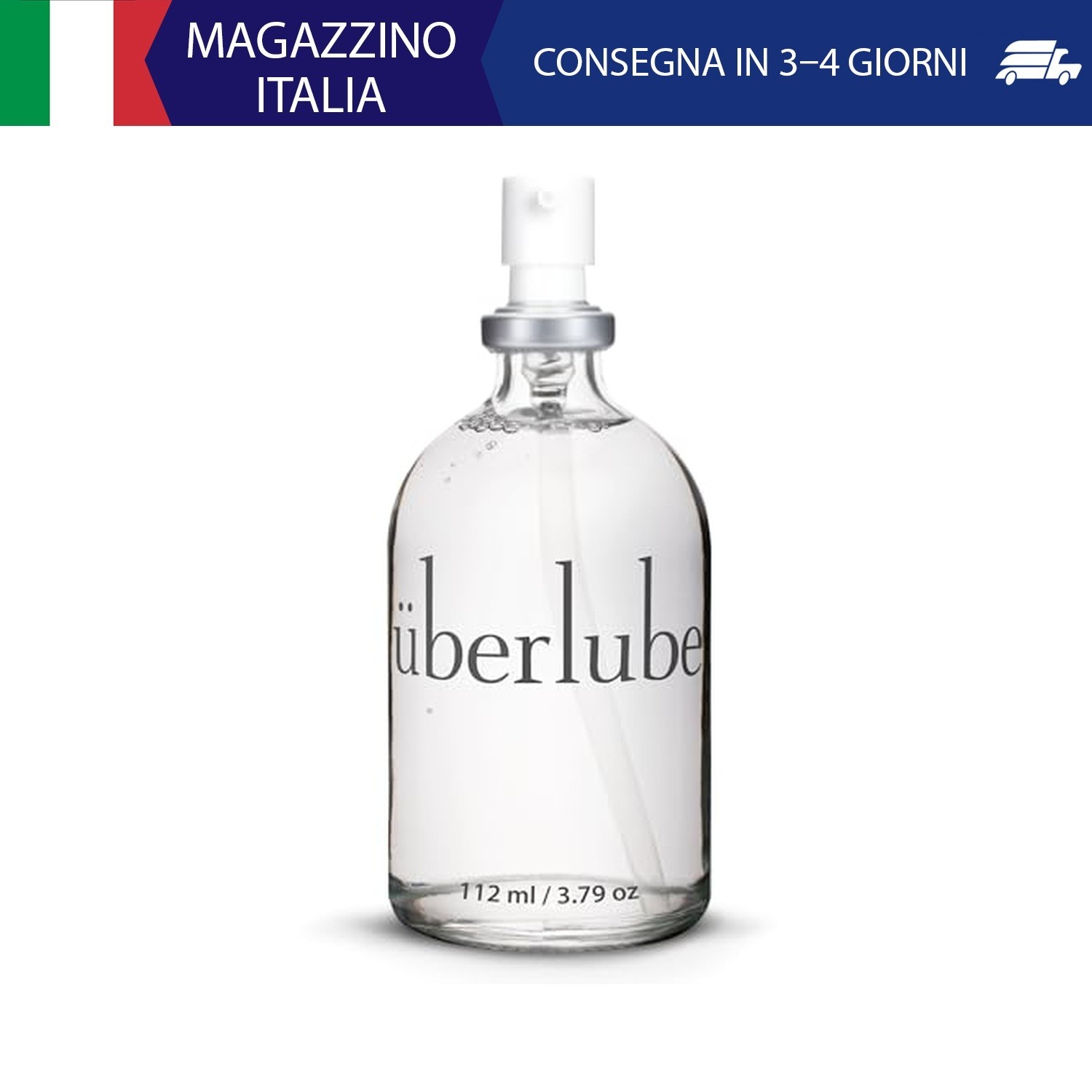 Überlube Gel Lubrificante Sessuale Intimo | Lubrificante al Silicone per Sesso,