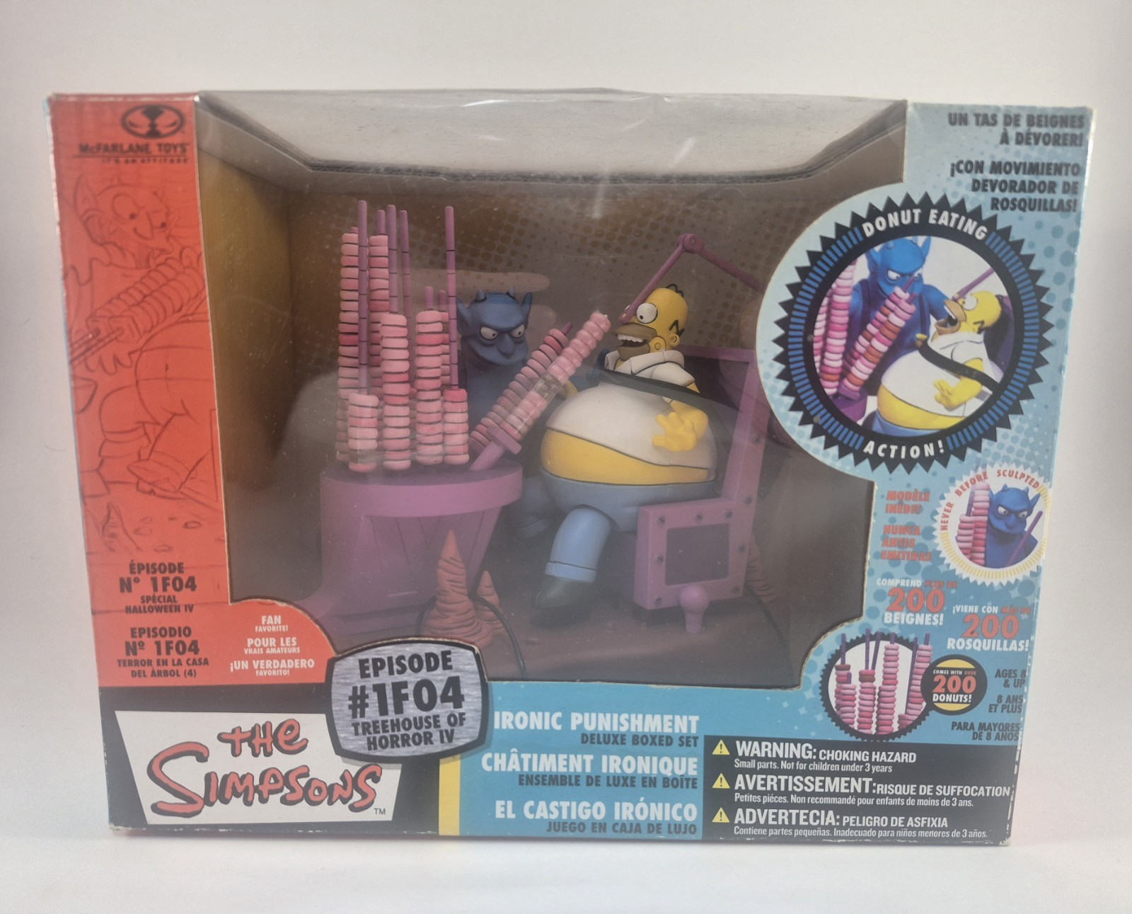 The Simpsons Treehouse Of Horror IRONIC PUNISHMENT Deluxe Boxed Set EP #1F04 NIB