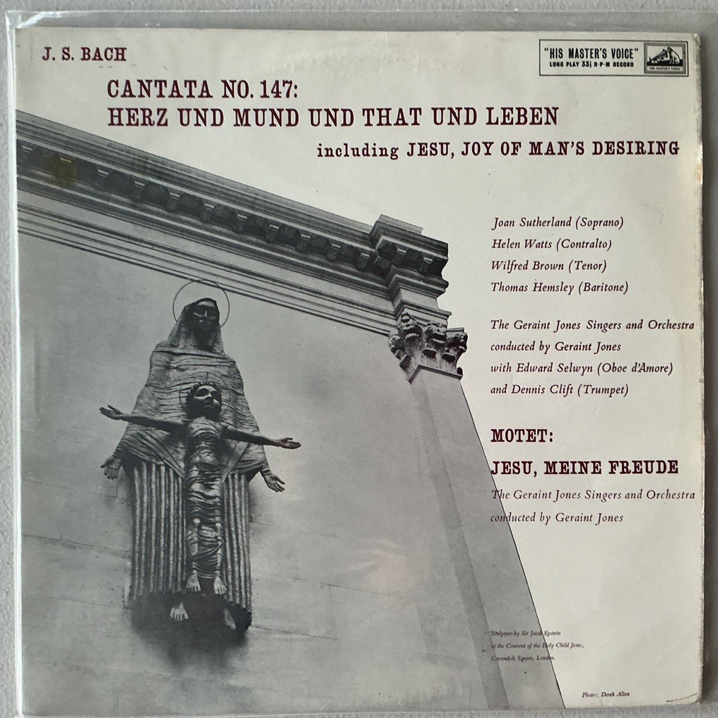 JS Bach: Cantata No 147 - Herz Und Mund Und That Und Leben / Motet: Jesu Meine