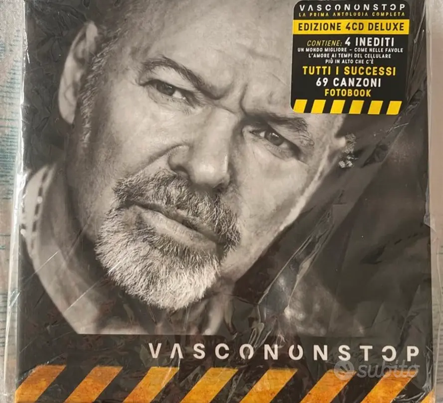 VASCO ROSSI VASCONONSTOP 4 CD COFANETTO DELUXE
