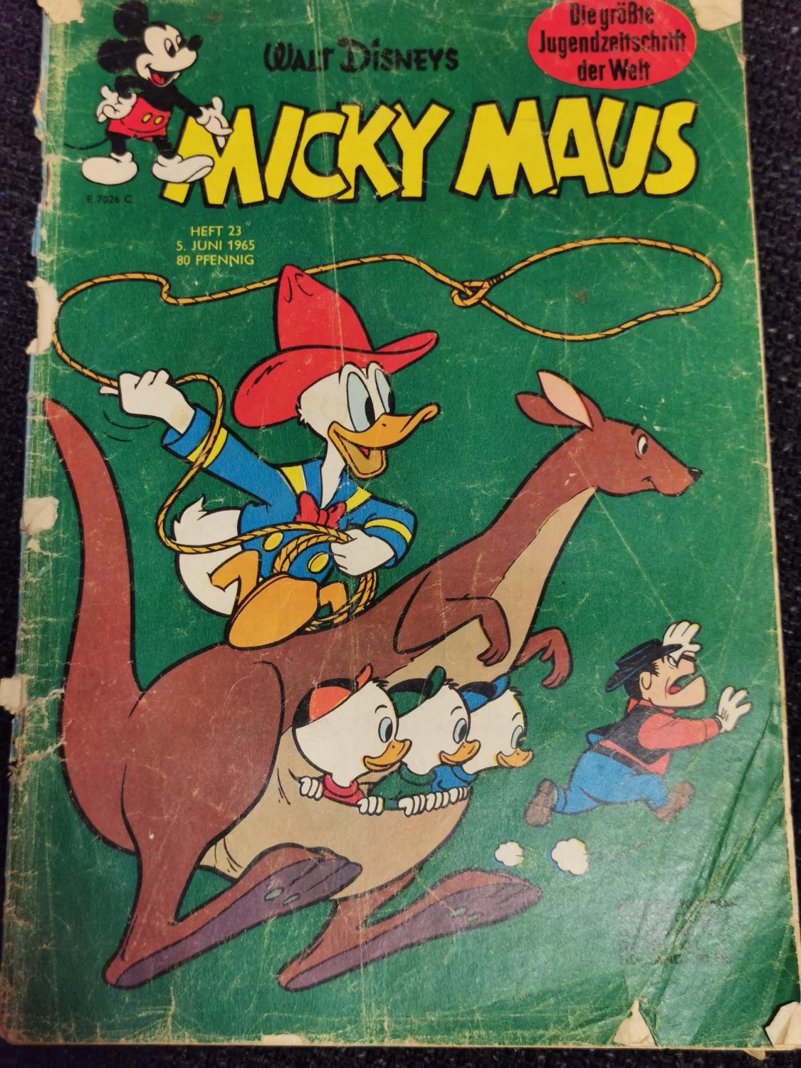Topolino 5.6.1965 fascicolo 23 Walt Disney incl. frammenti di MMK