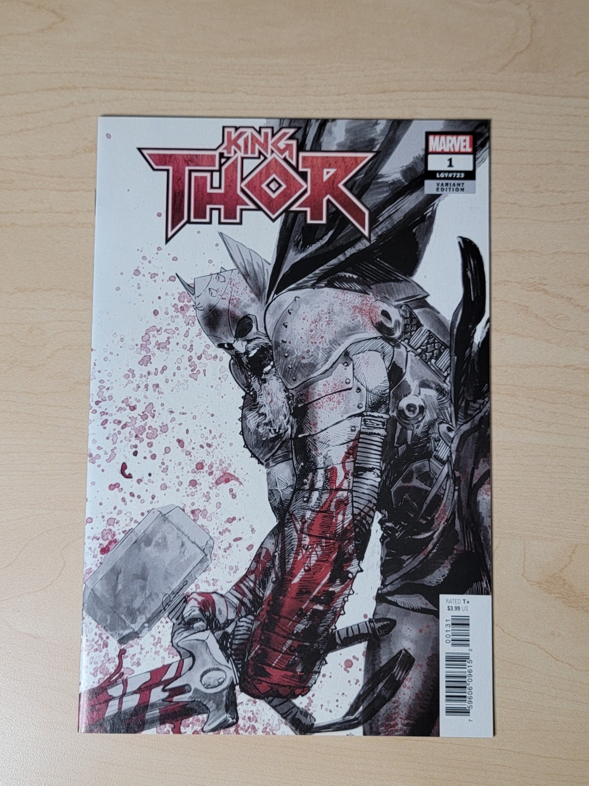 King Thor #1C, variante Gerardo Zaffino, Jason Aaron, 2019 Marvel Comics 