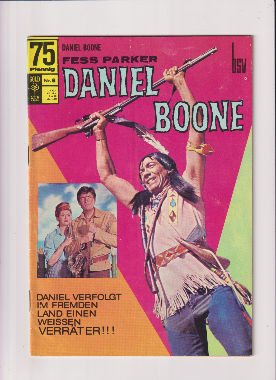 Daniel Boone 8 original BSV