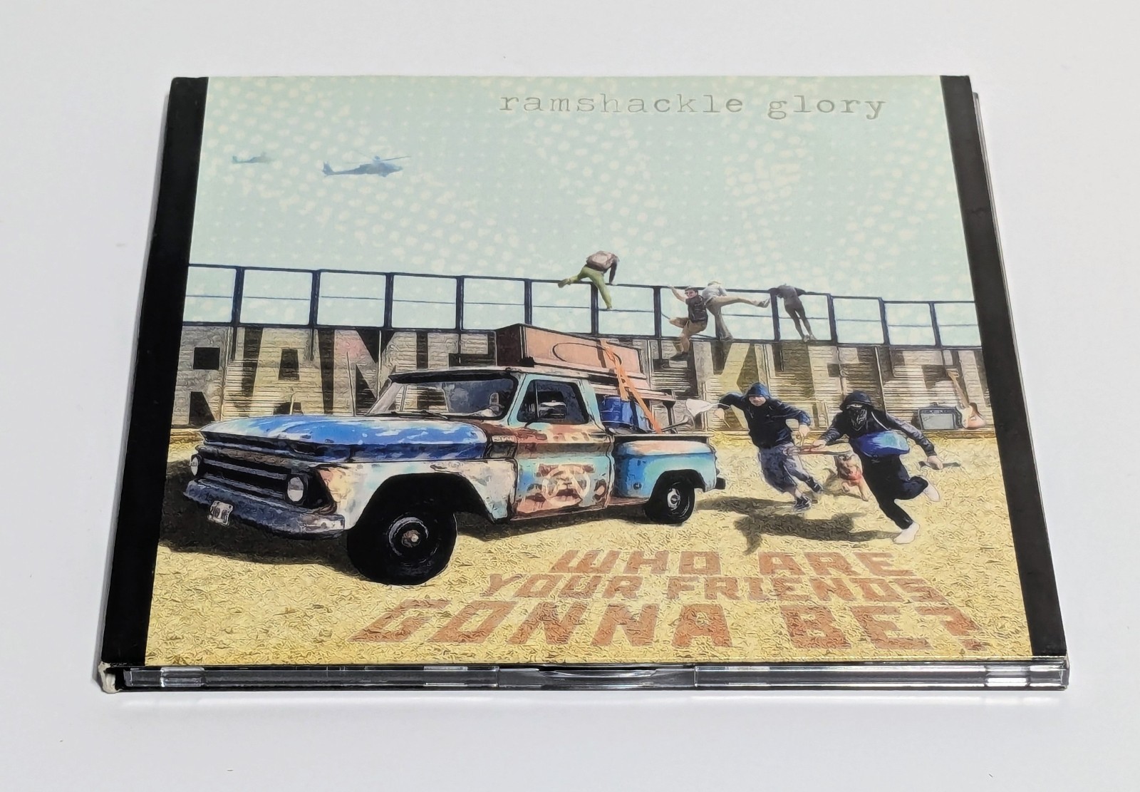 Ramshackle Glory Who Are Your Friends Gonna Be? CD 2012 Rare Pat The Bunny Punk