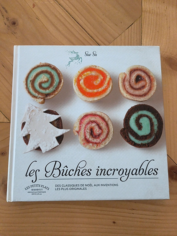 Livre recette bûches incroyables