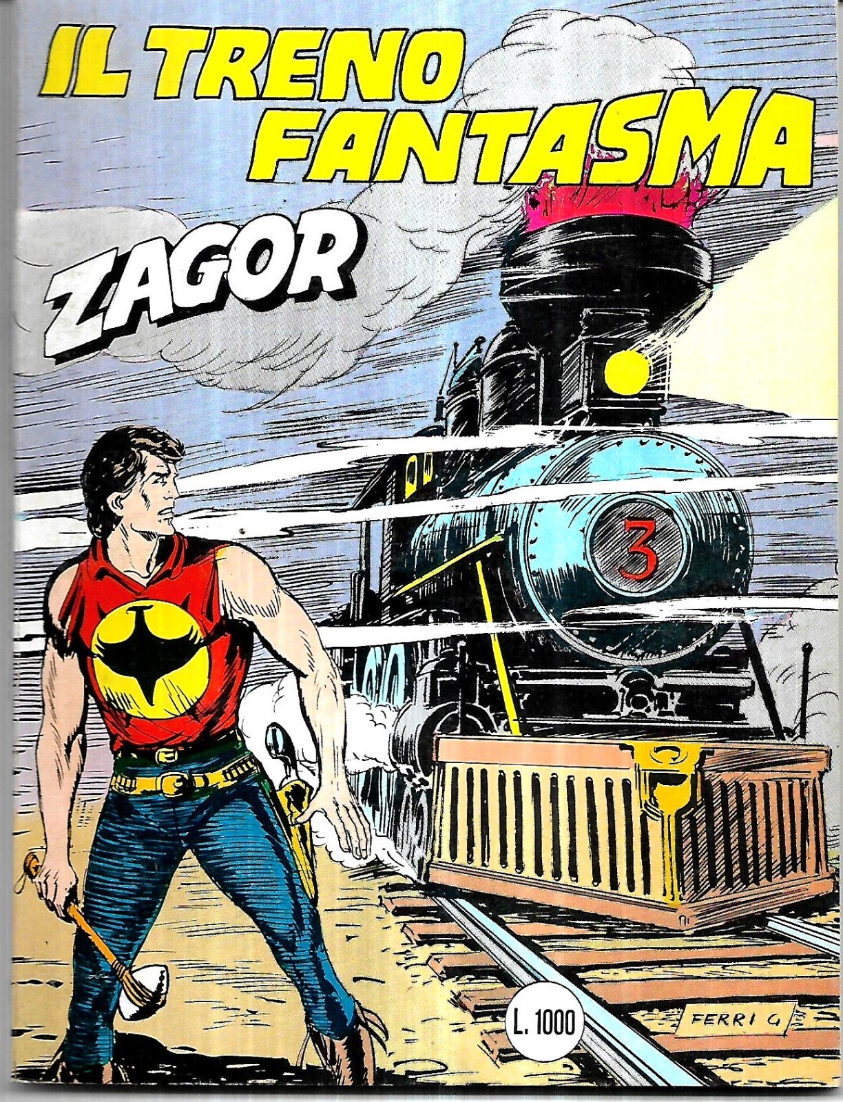 Zagor 227/ Zenith 278 (giu 1984, Lire 1000): Il Treno Fantasma: ottimo +++