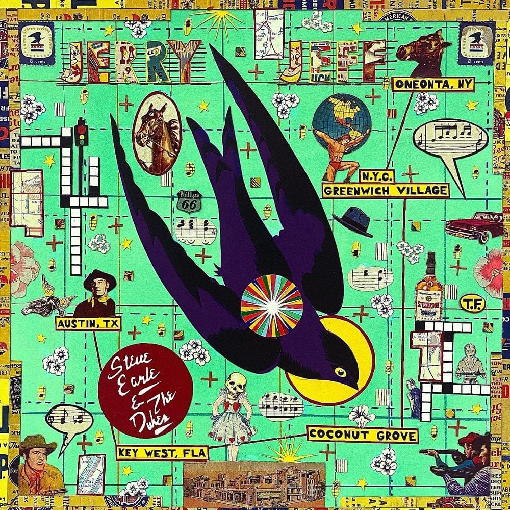 Jerry Jeff Good Records / Ochre Exclusive - Steve Earle Vinyl