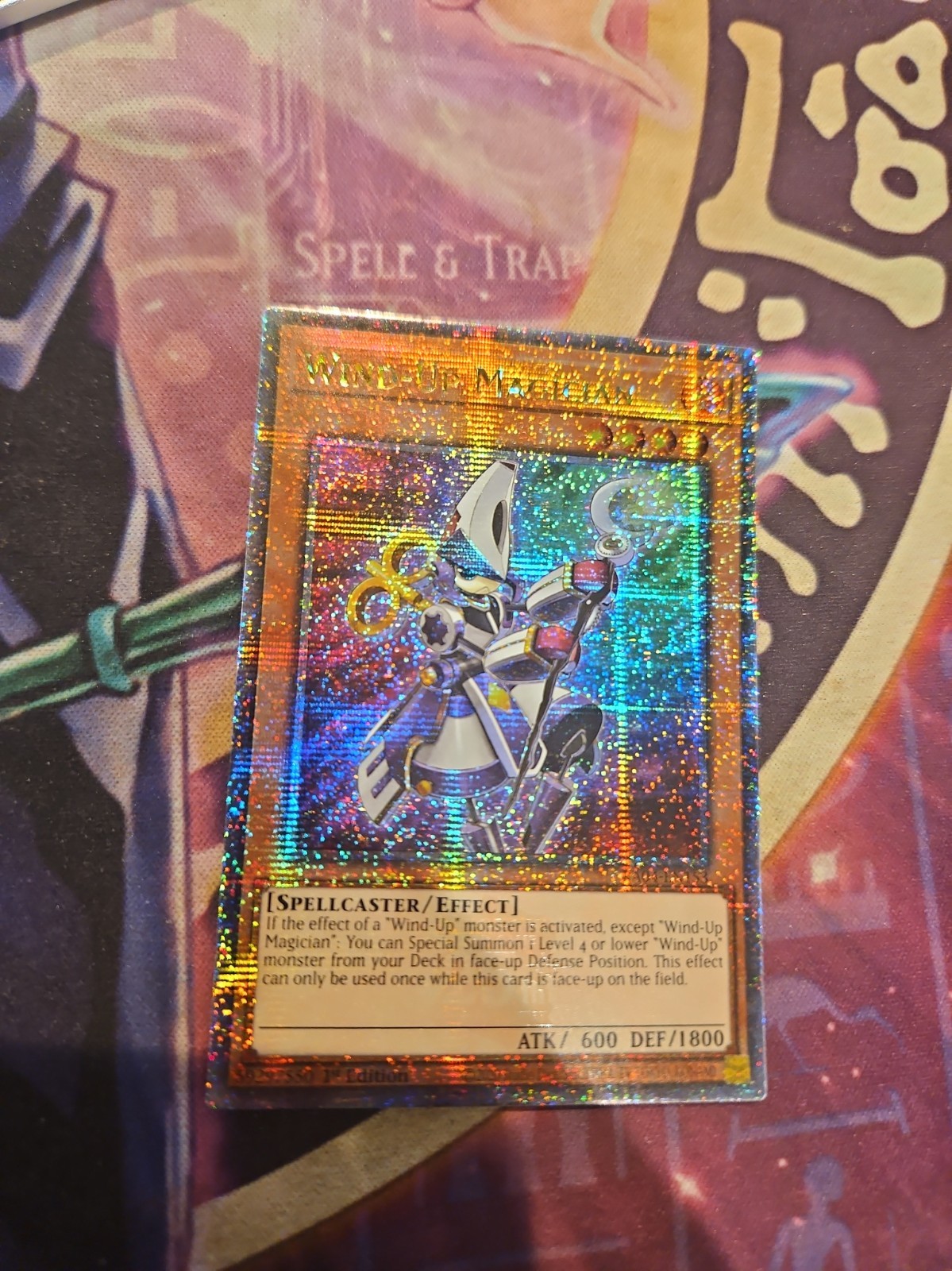 Yugioh Mago Wind-Up RA04-EN153 Quarto Secolo Segreta Rara 1° Edizione NM