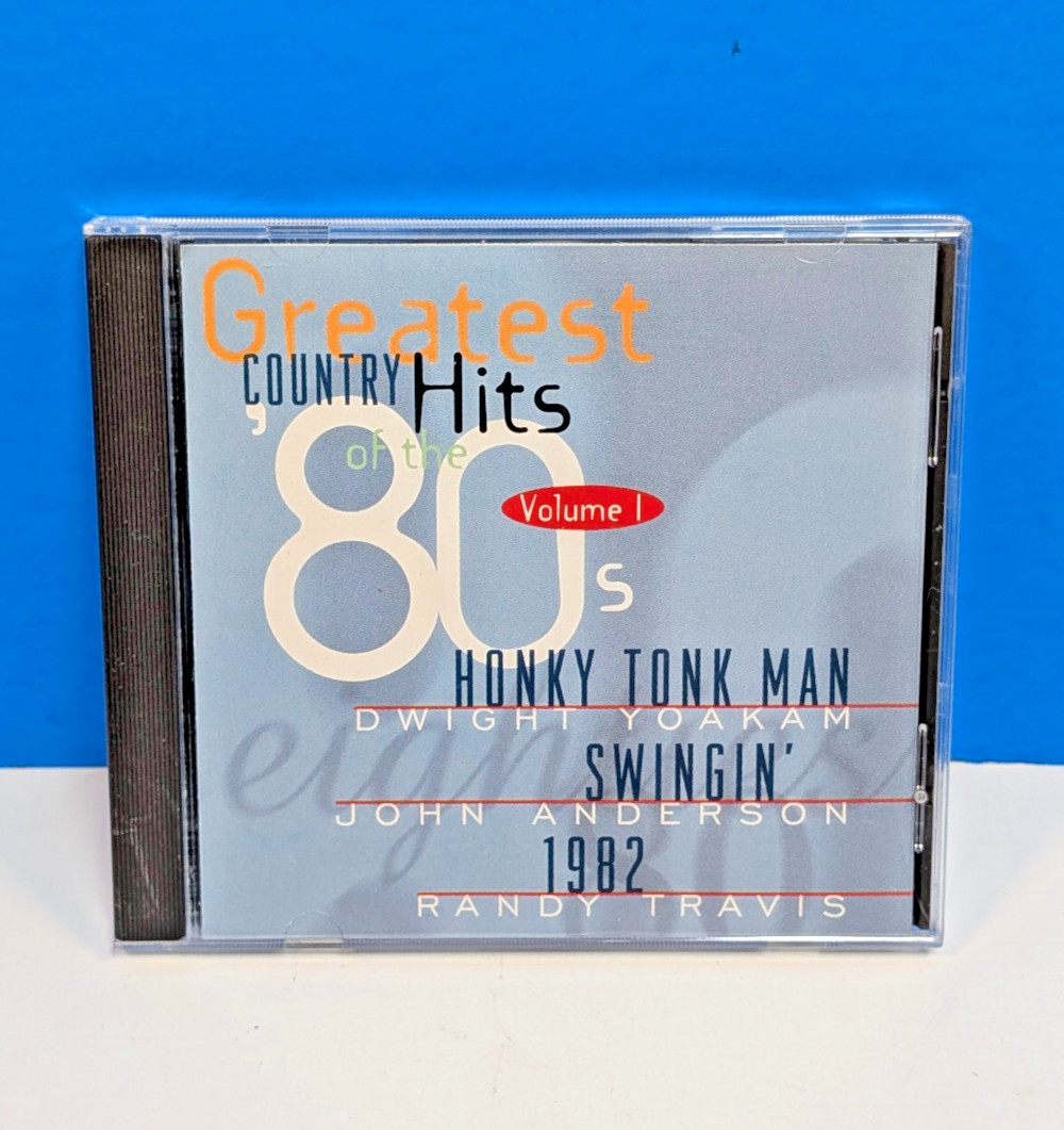 Greatest Country Hits of the 80s Vol. 1 CD Dwight Yoakam Randy Travis 1995 LN