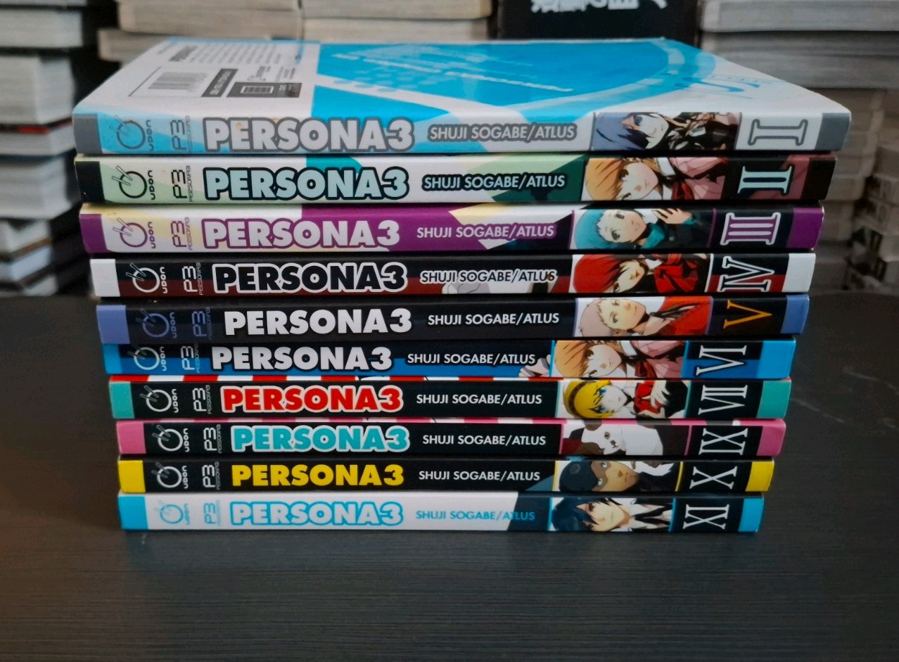 Persona 3 Manga Volumes 1-11 (no volume 8) manga Set English