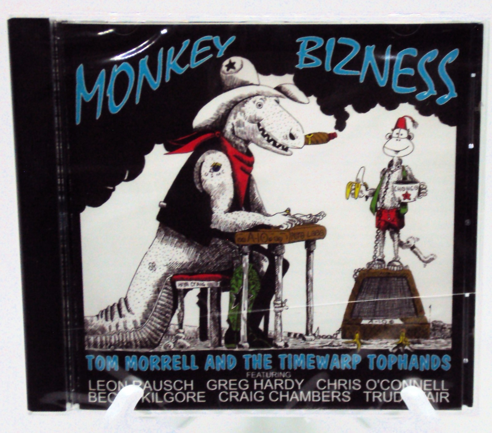 MONKEY BIZNESS TOM MORRELL AND THE TIME WARP TOPHANDS XIII Sealed CD CrackedCase