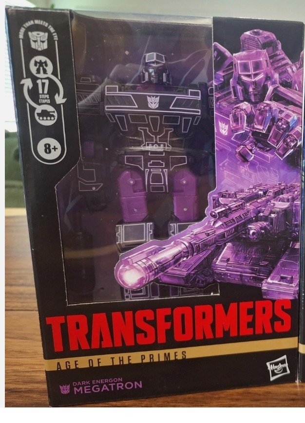 Transformers Walmart Exclusive Voyager Class Dark Energon Megatron nuovo con scatola