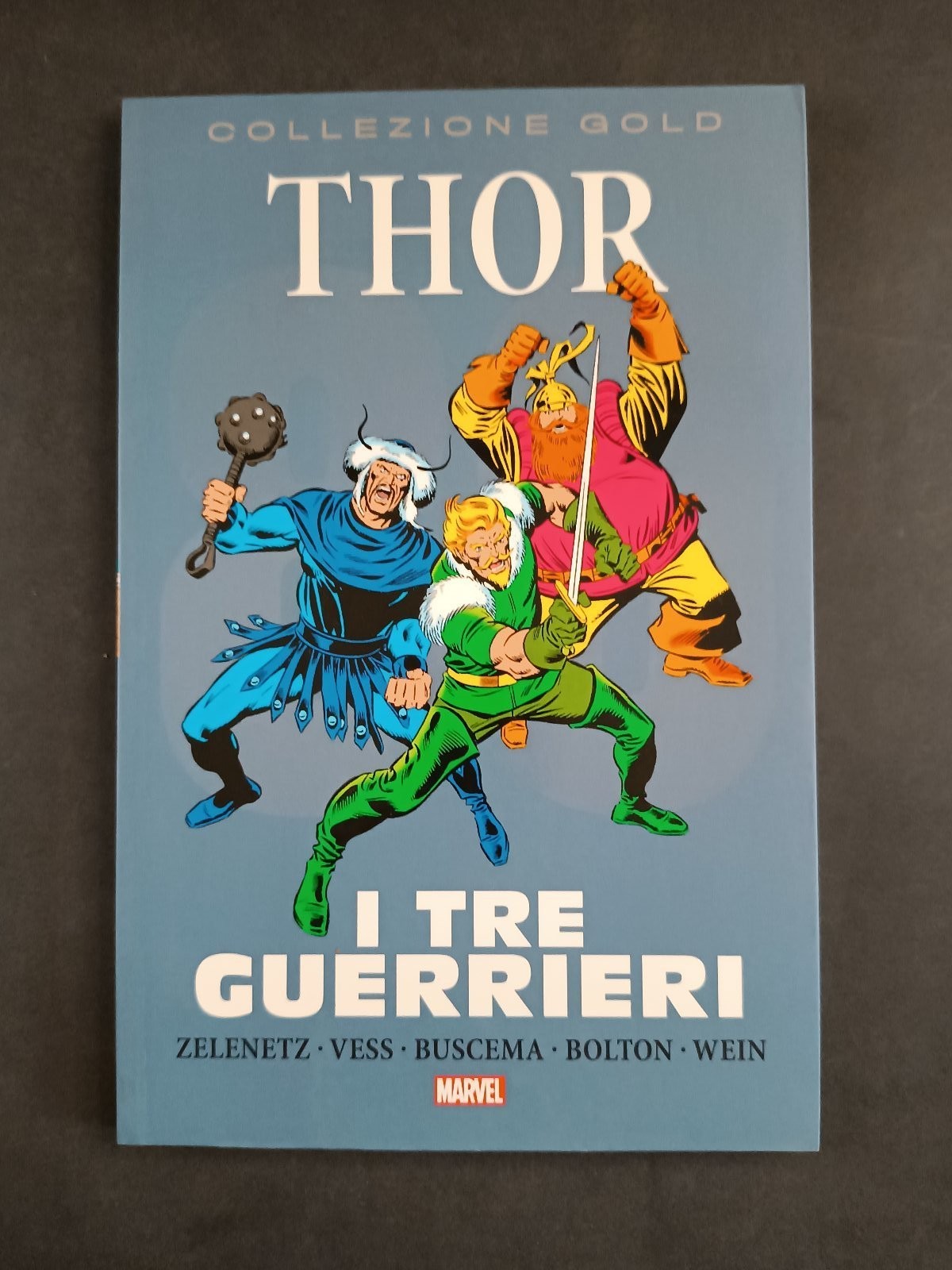 Fumetto MARVEL Collezione GOLD THOR - I TRE GUERRIERI panini Comics