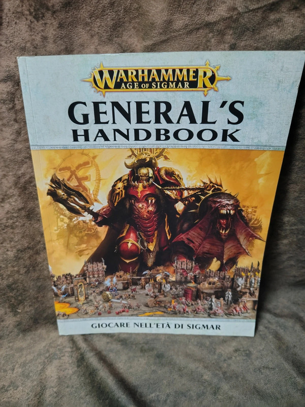 Warhammer Age of Sigmar General's Handbook 2016. Italiano