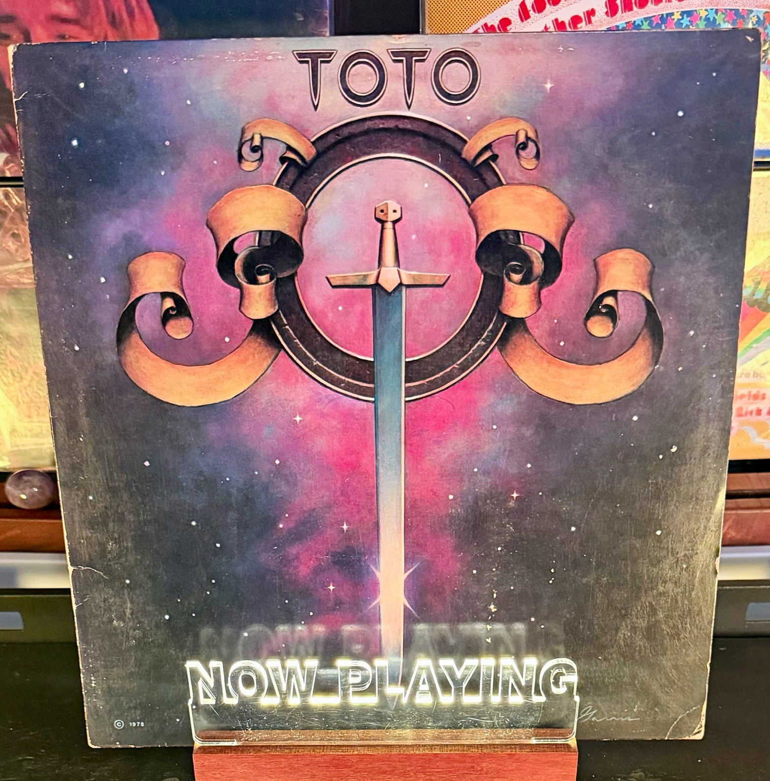 Toto - Toto LP 1978 Columbia JC 35317 12" Black Vinyl Stereo Rock