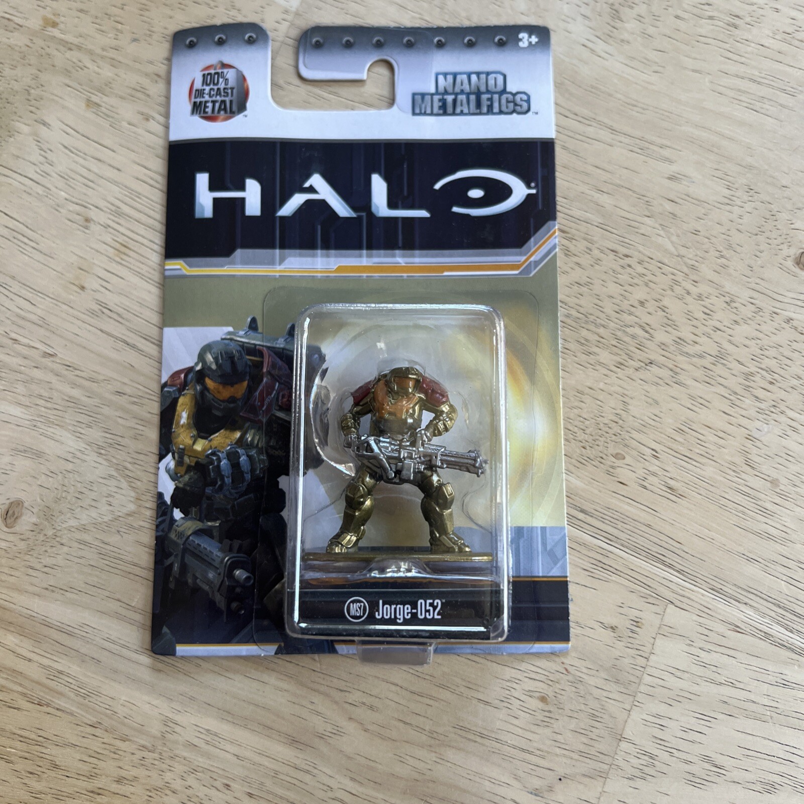 Figurina da collezione HALO NANO METALFIGS -Jorge-052 DieCast Metal nuova con scatola