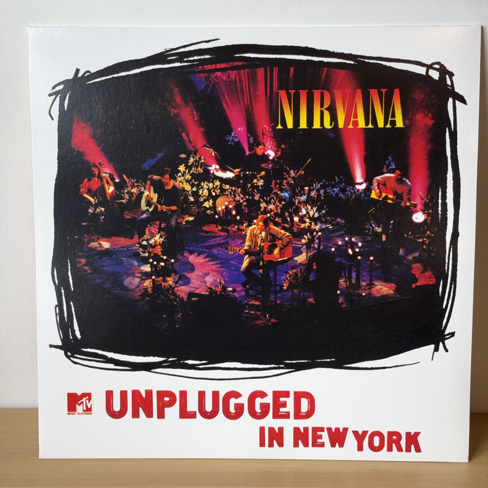 Nirvana – MTV Unplugged In New York - LP w/Promo Flat  Geffen 0720642472712