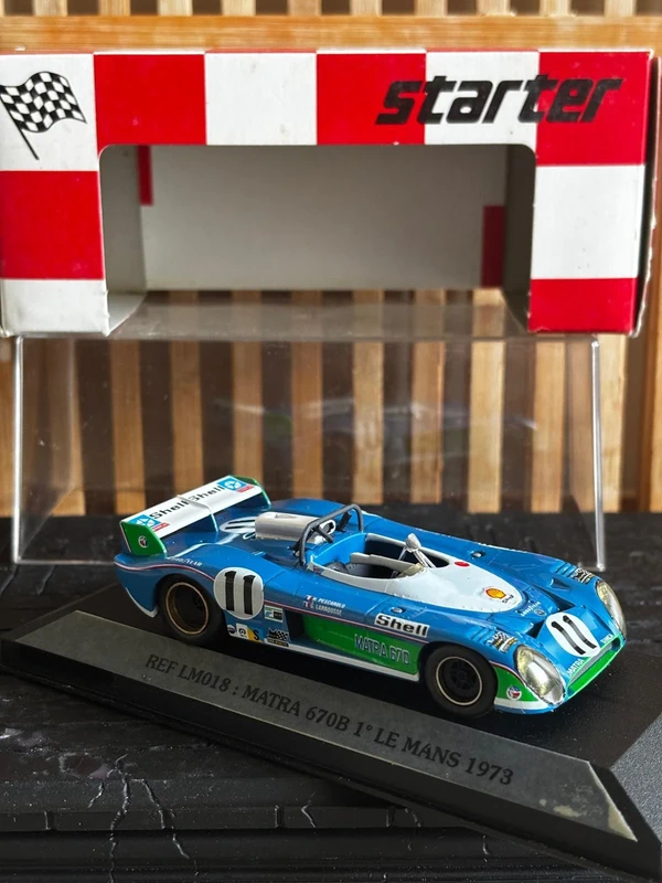 Starter Matra 670B n°11 vainqueur Le Mans 1973 1/43