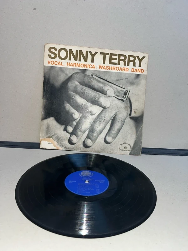 Disque vinyle 33 tours sonny Terry vocal