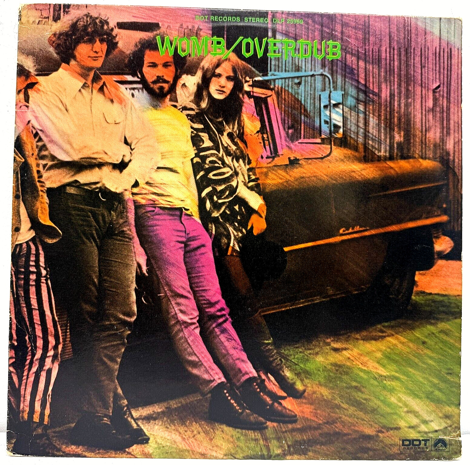 Womb Overdub 1969 Vinyl Dot Records 1st Press Psych Rock