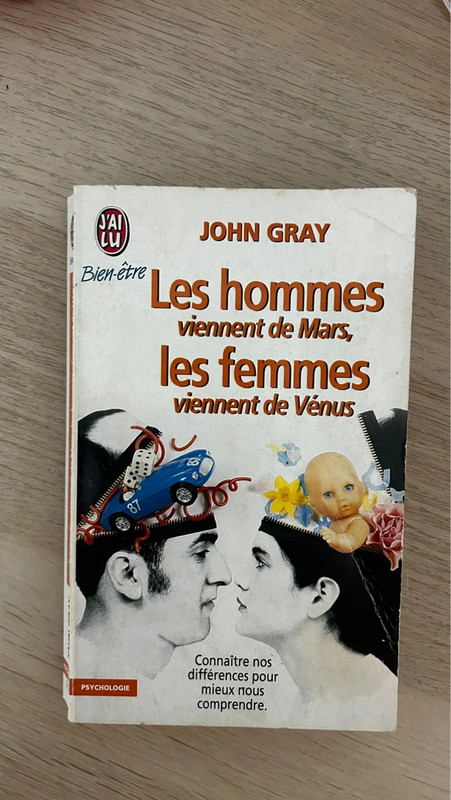 Les hommes viennent de  Mars et les femmes viennent de Vénus