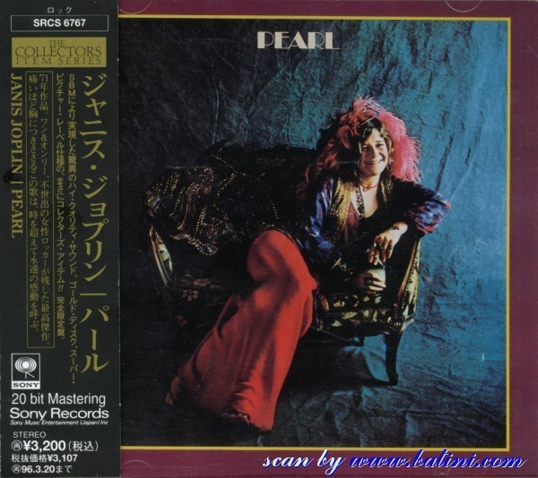 3199 Janis Joplin Pearl CD Japan Sony Srcs 6767 Gold Sealed with Obi