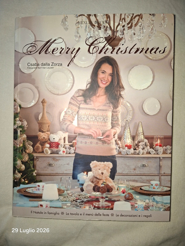 Libro Natale Csaba dalla Zorza Merry Christmas