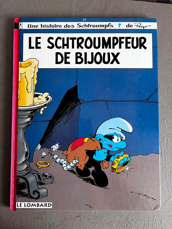 Bd le schtroumpfeur de bijou