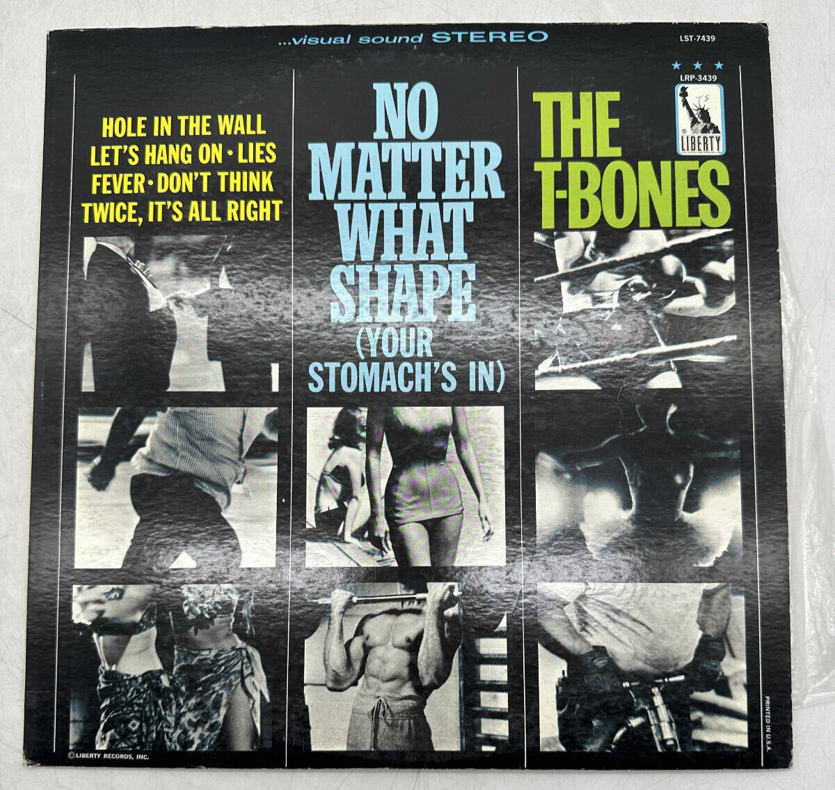 The T-Bones No Matter What Shape (Your Stomach's In) Liberty LST-7439 VG/VG+